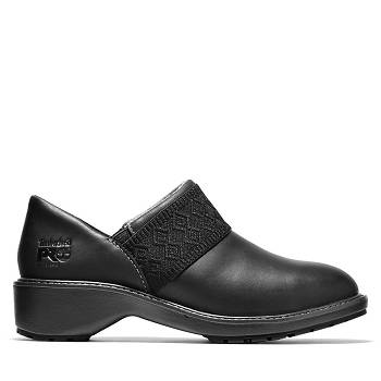 Timberland Női PRO Riveter Alloy Toe SD Slip On Fekete